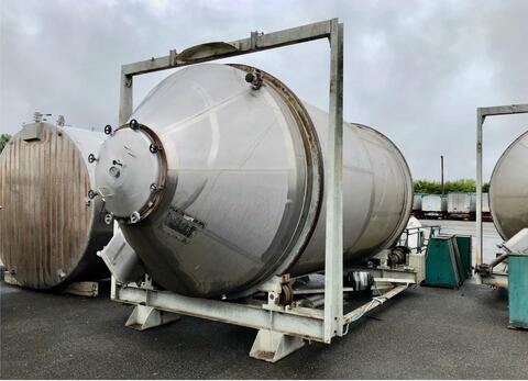 Stainless steel vinification tank - Type VINIMATIC