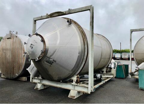 Stainless steel tank - Vinification  350 HL (35 000 liters) VASLIN BUCHER