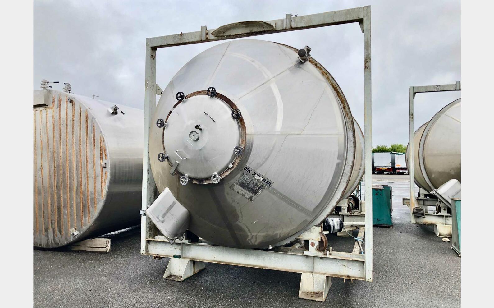 Cuve inox - Vinification 350 HL (35 000 litres) VASLIN BUCHER
