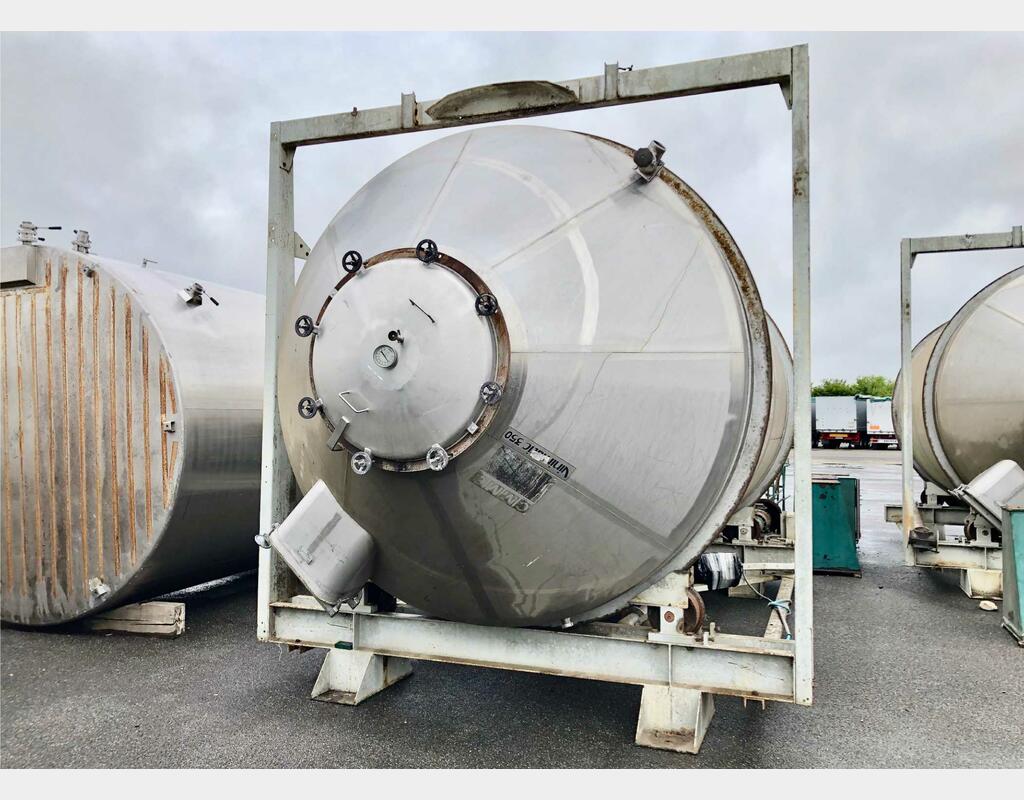 Stainless steel vinification tank - Type VINIMATIC