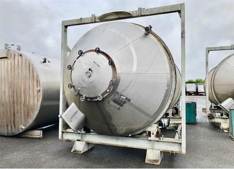 Stainless steel tank - Vinification  350 HL (35 000 liters) VASLIN BUCHER
