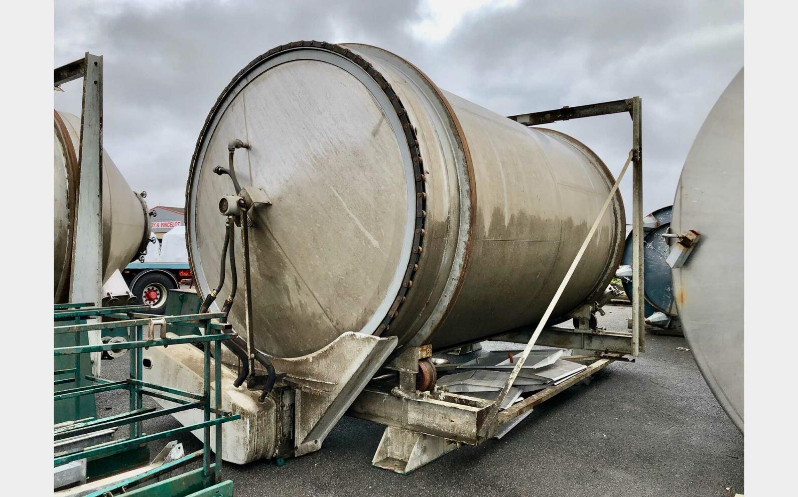 Cuve inox - Vinification 350 HL (35 000 litres) VASLIN BUCHER