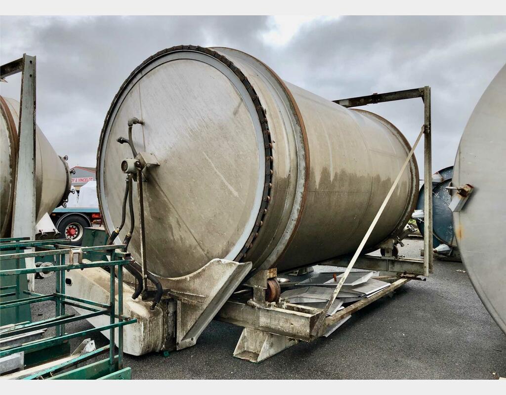 Stainless steel vinification tank - Type VINIMATIC