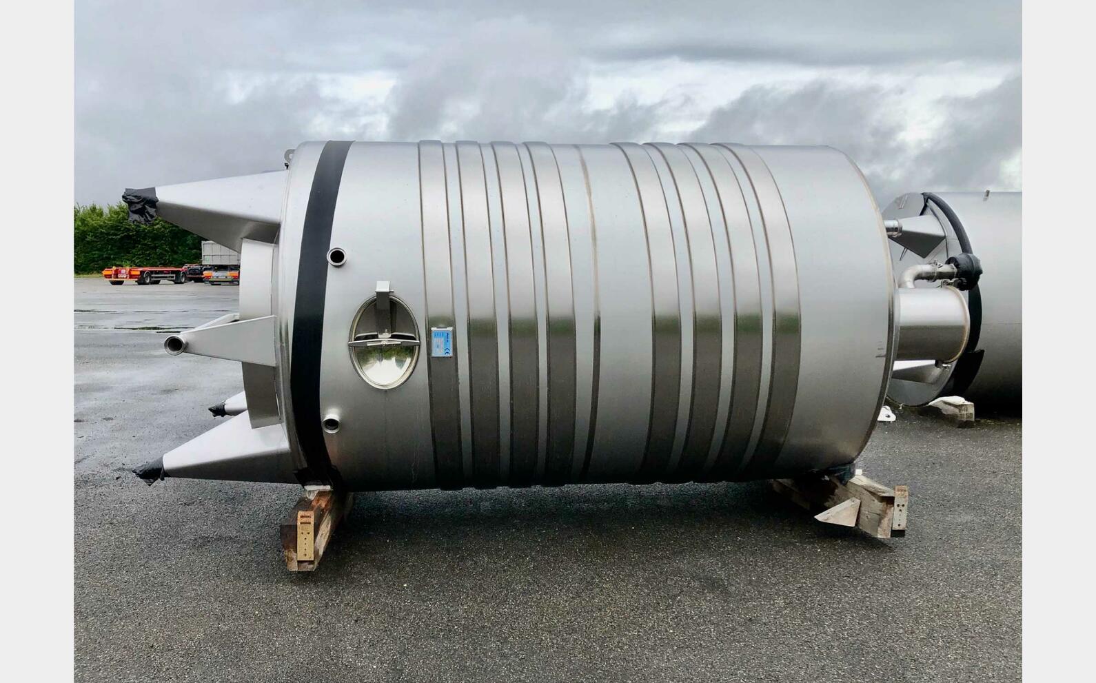 316L stainless steel storage tank 101 HL (10 100 liters) ARSILAC