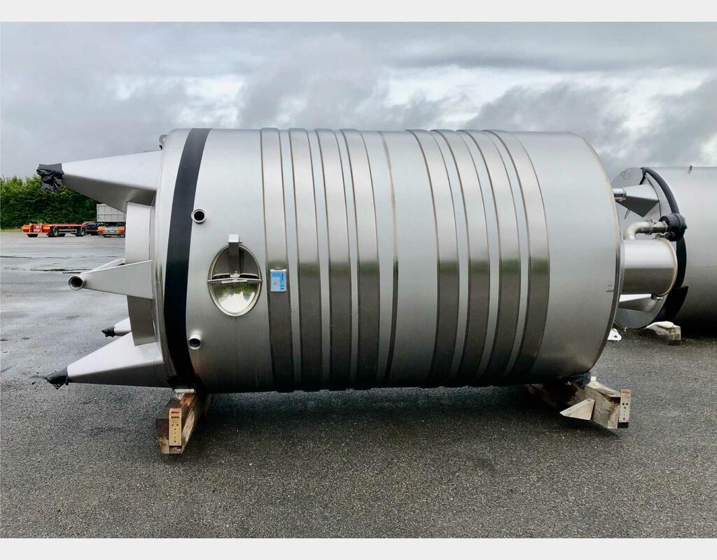 316L stainless steel storage tank 101 HL (10 100 liters) ARSILAC