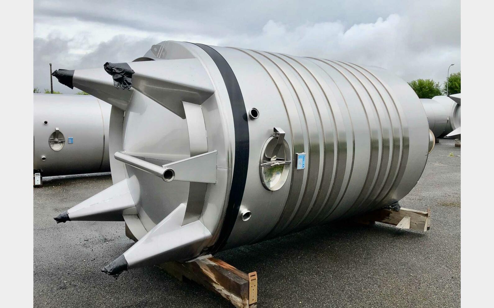 316L stainless steel storage tank 101 HL (10 100 liters) ARSILAC