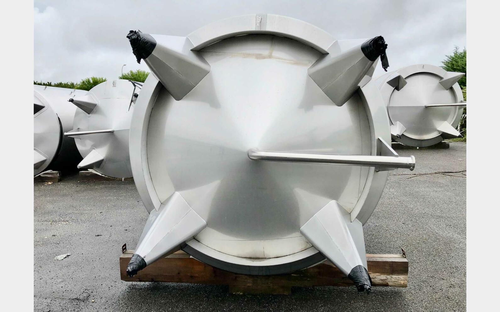 316L stainless steel storage tank 101 HL (10 100 liters) ARSILAC