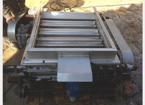 Fouloir 4 rouleaux Inox PERA