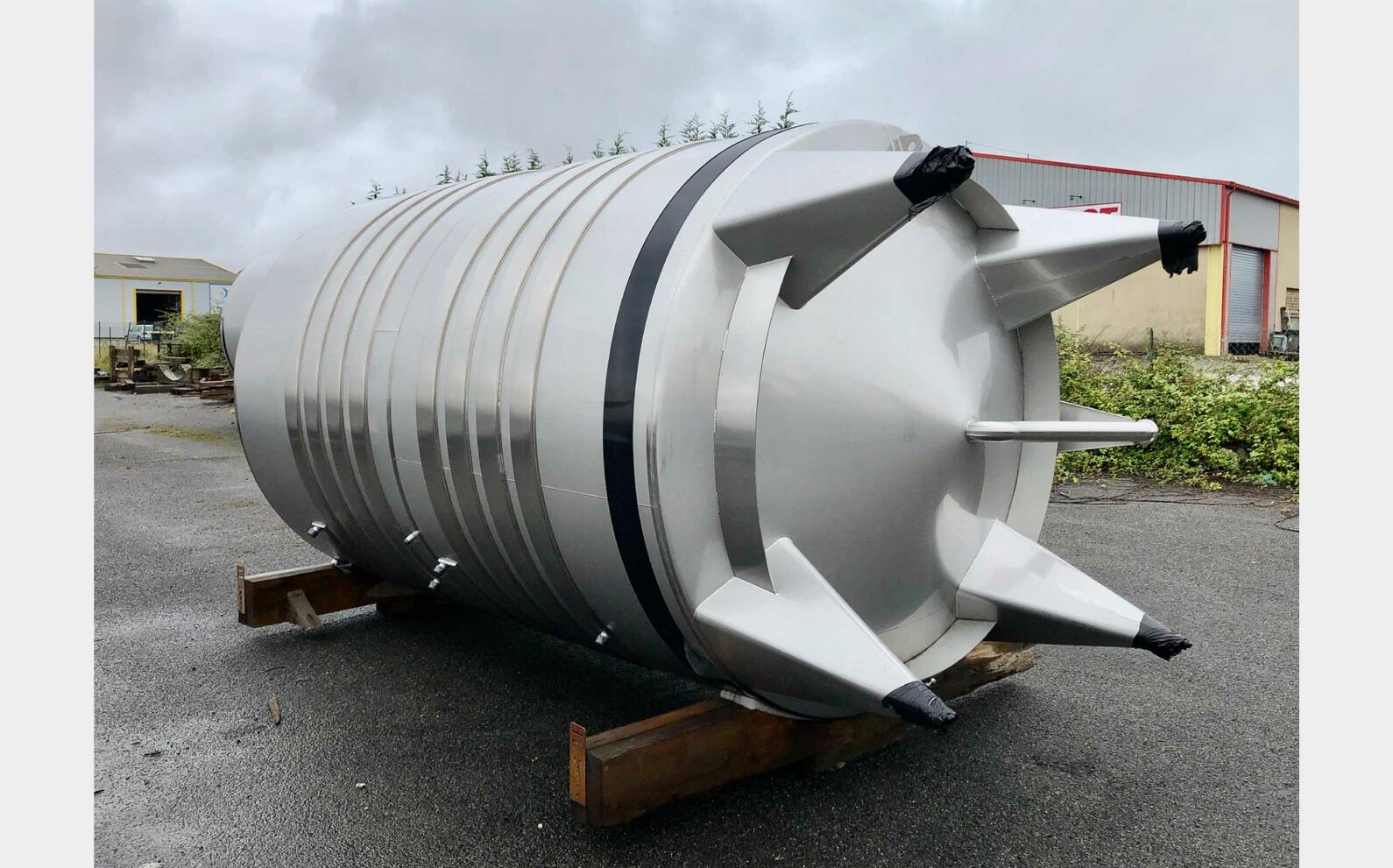 316L stainless steel storage tank 101 HL (10 100 liters) ARSILAC