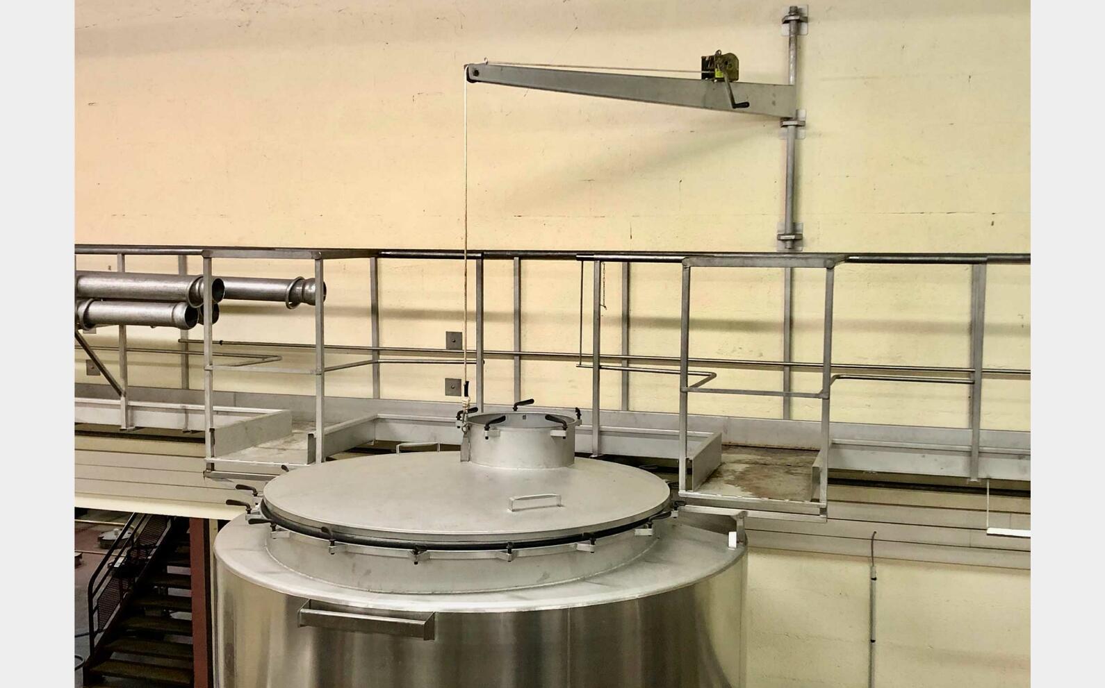 Stainless steel tank - Closed 140 HL (14 000 litres) CTM