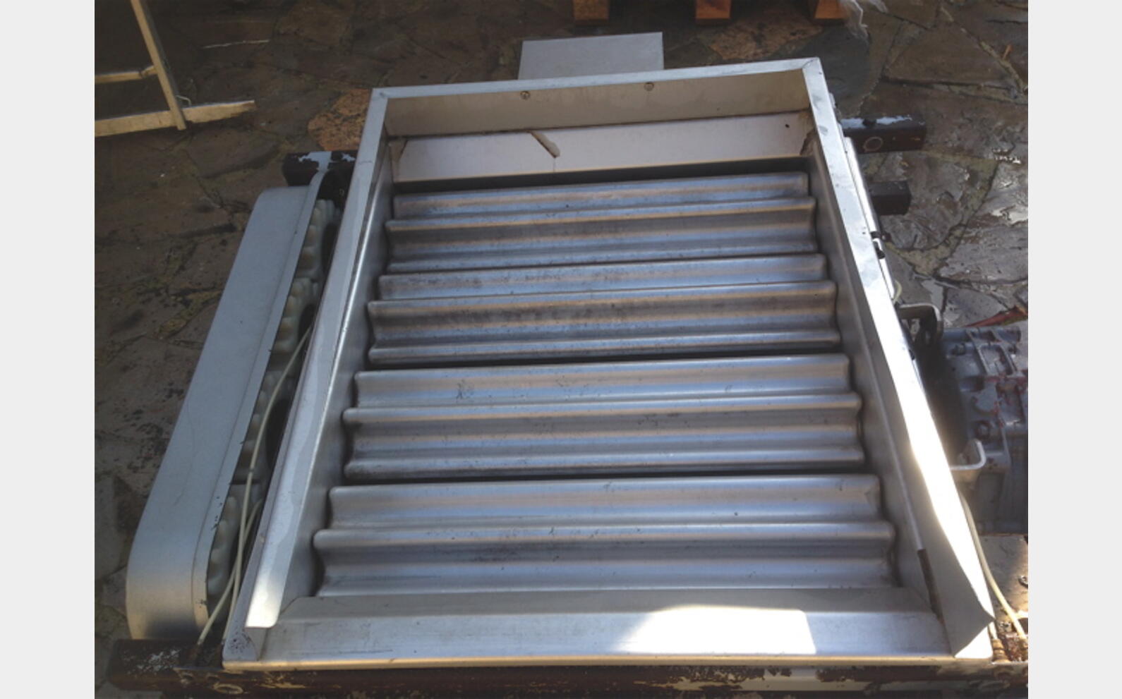 Fouloir 4 rouleaux Inox PERA