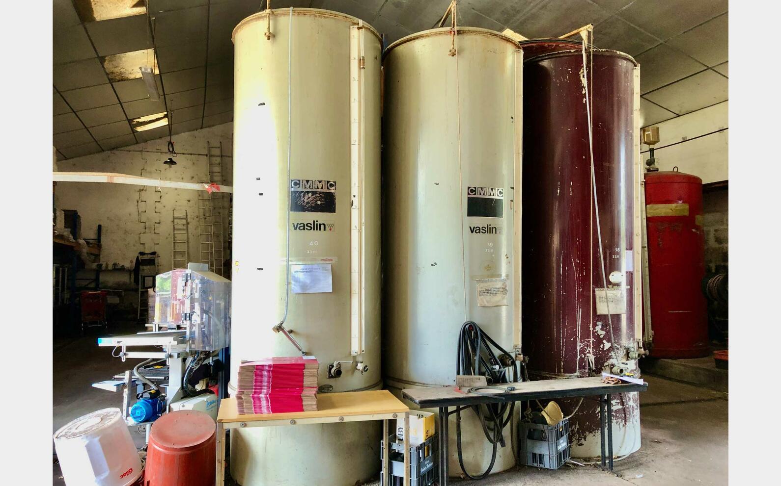 Fiber tank - Storage 33 HL (3,300 liters) VASLIN