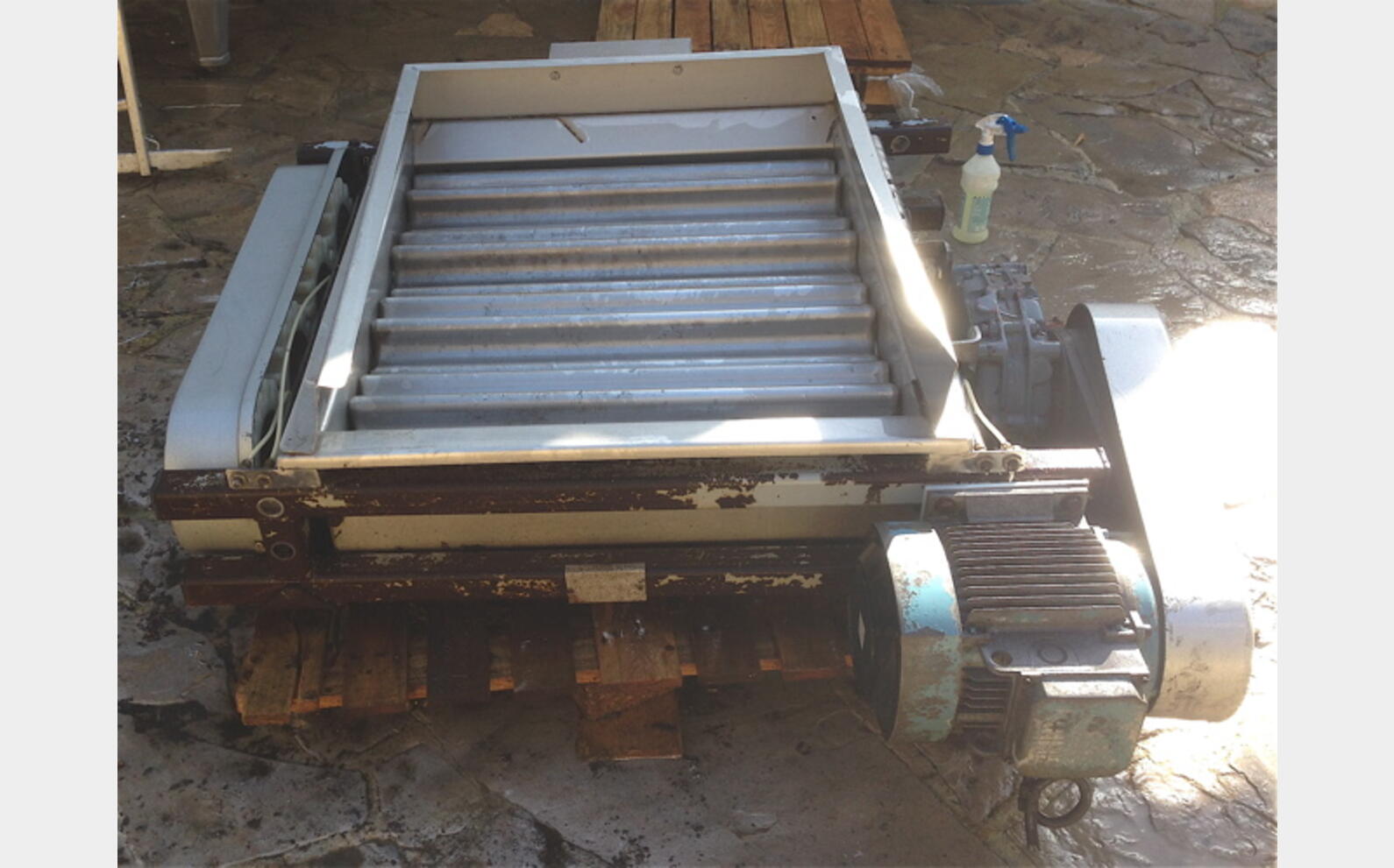 Fouloir 4 rouleaux Inox PERA