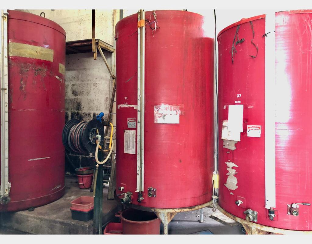 Fiberglass tank - Storage