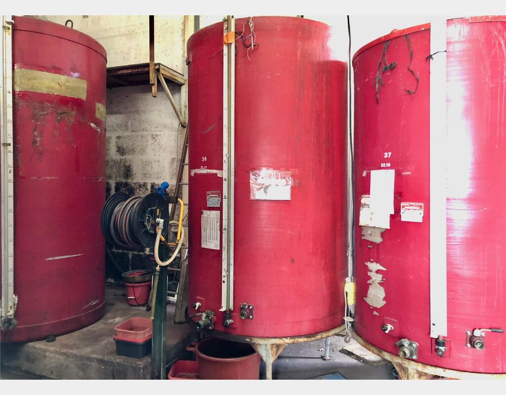 Fiber tank - Storage 33 HL (3,300 liters) SODIPIA