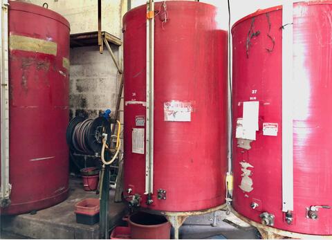 Fiber tank - Storage 33 HL (3,300 liters) SODIPIA