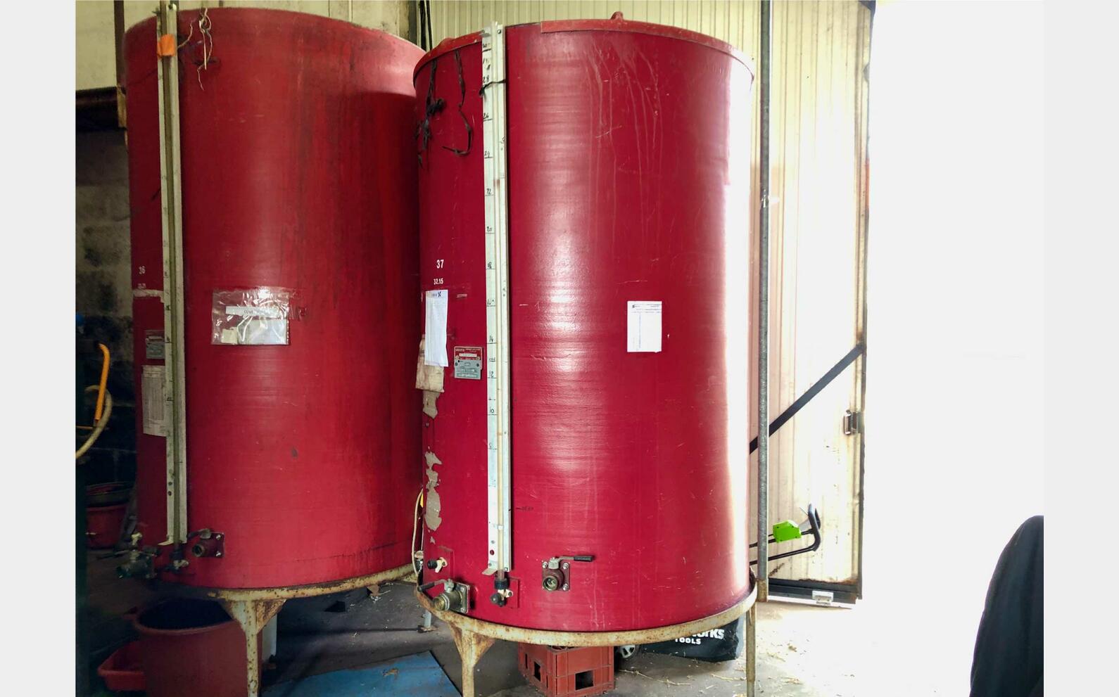 Fiber tank - Storage 32 HL (3 2000 liters) SODIPIA