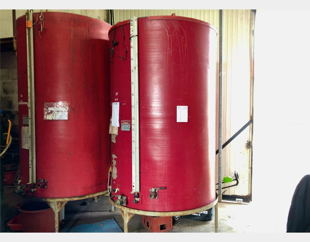 Fiber tank - Storage 32 HL (3 2000 liters) SODIPIA