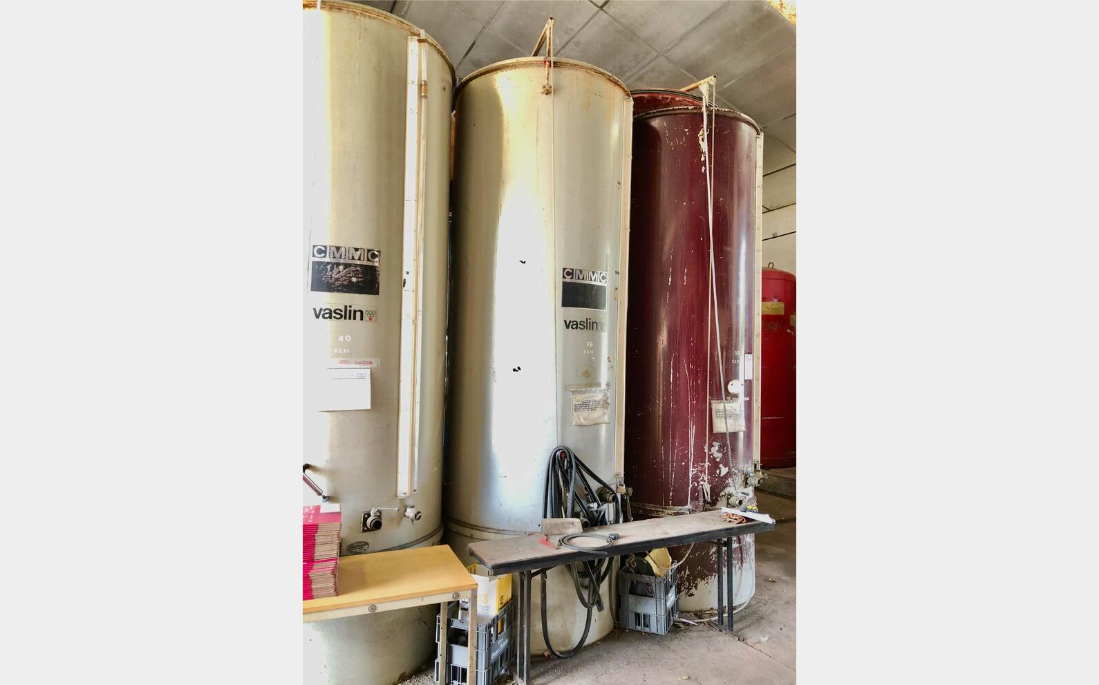 Fiber tank - Storage 33 HL (3,300 liters) VASLIN