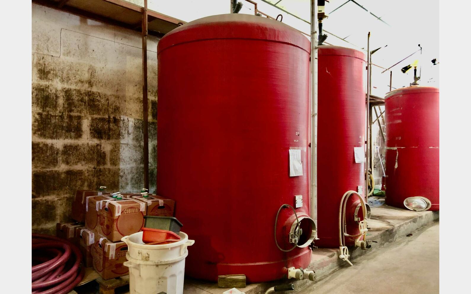 Fiber tank - Storage 90 HL (9,000 liters) MIROIR BRAUTHITE
