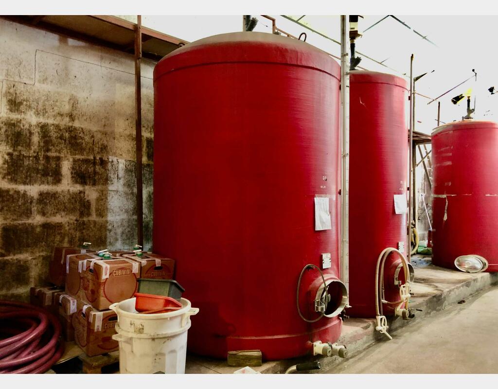 Fiberglass tank - Storage