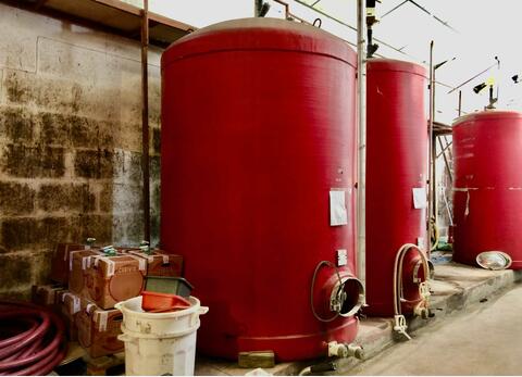 Fiberglass tank - Storage