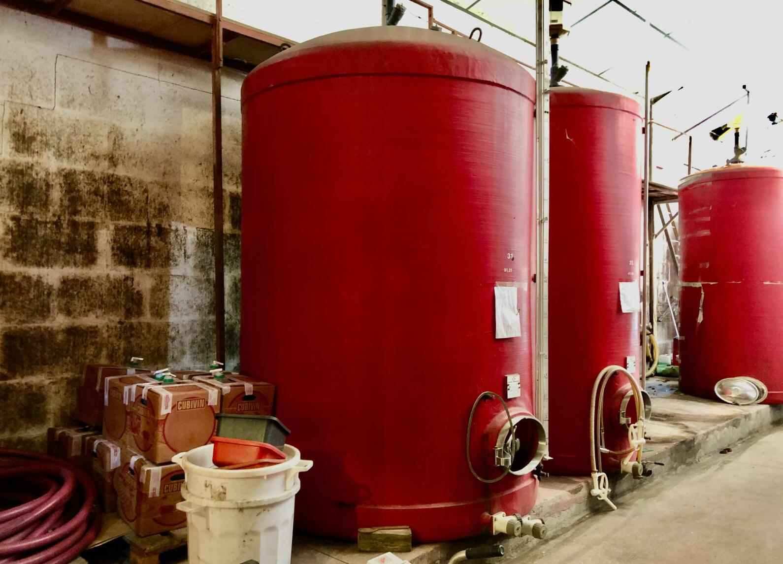 Fiberglass tank - Storage