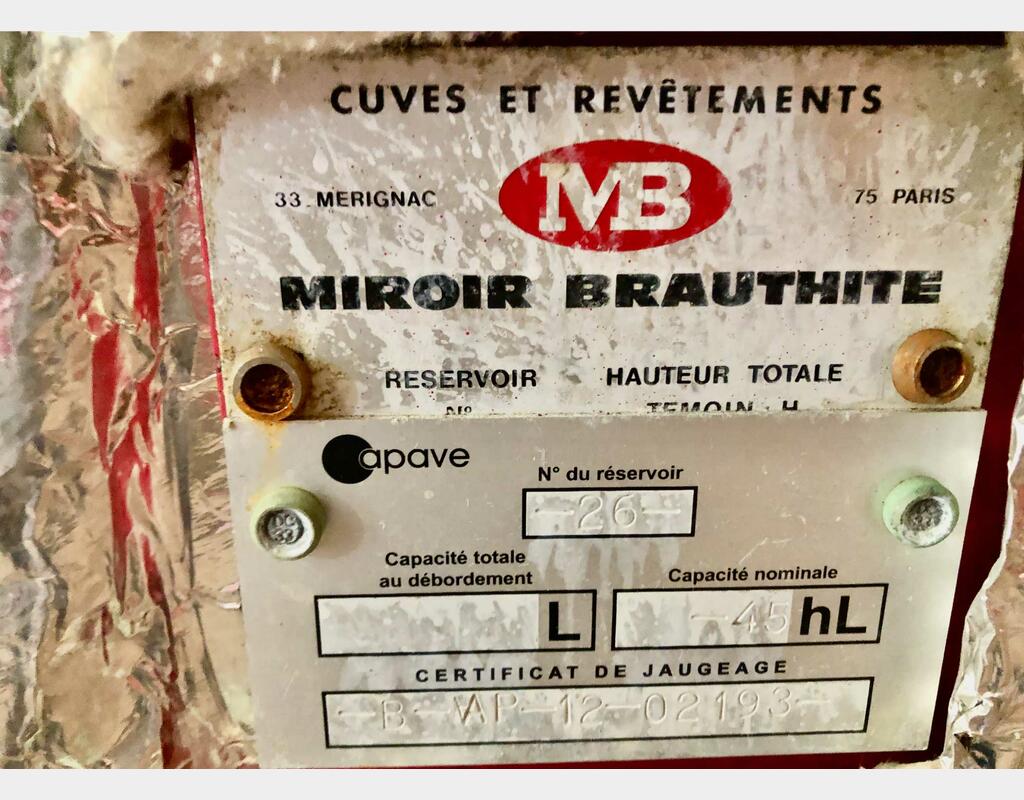 Cuve en fibre de verre - Stockage