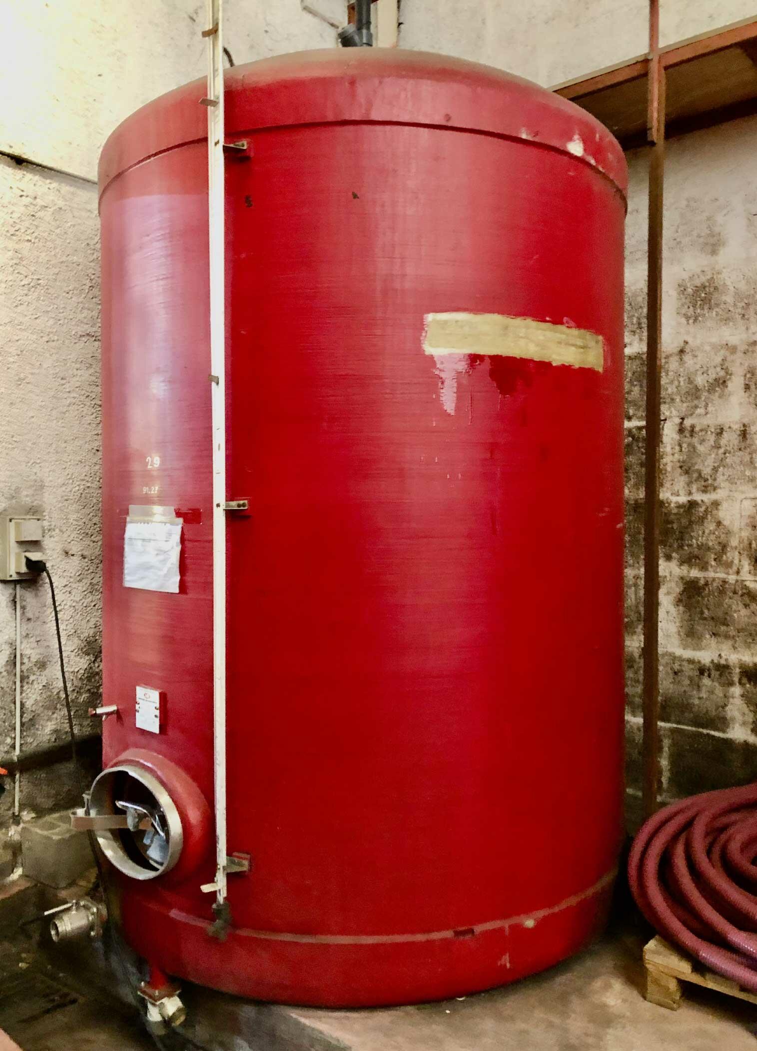 Fiberglass tank - Storage