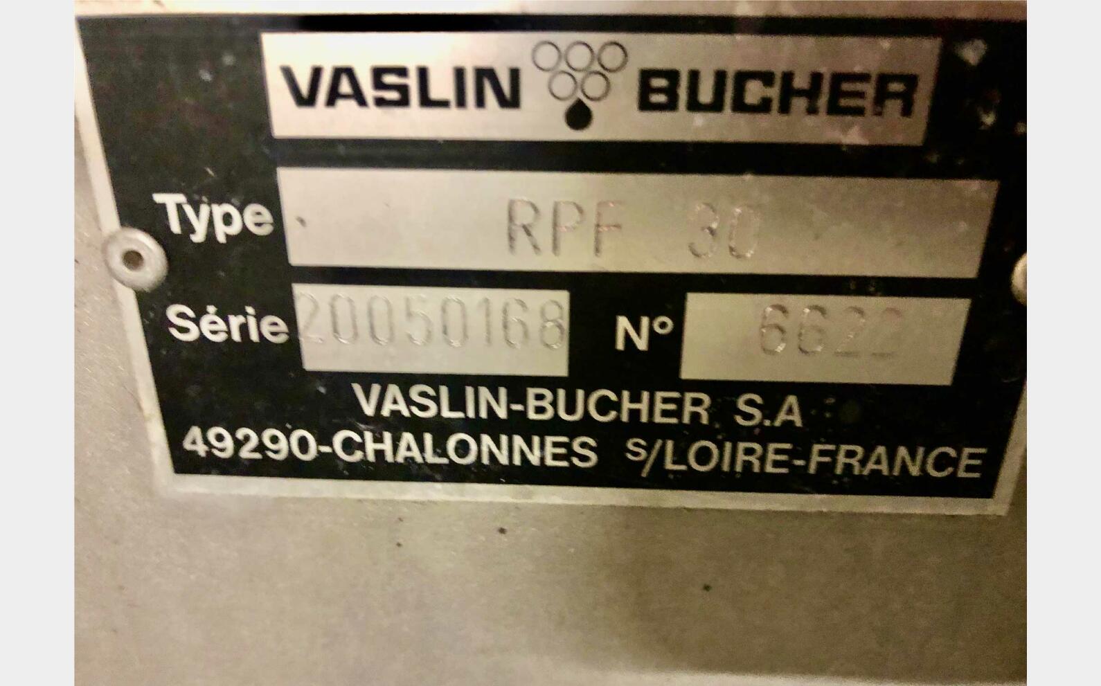 Press - RPF30 BUCHER
