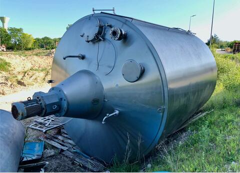 Stainless steel tank - Insulated agitated 200 HL (20 000 liters) PIERRE GUERIN