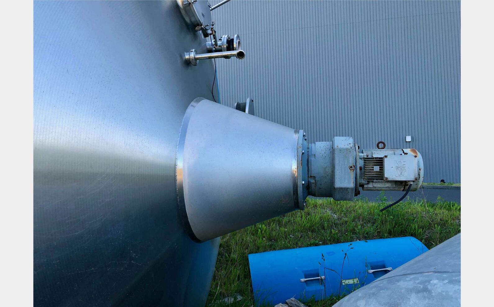 Stainless steel tank - Insulated agitated 200 HL (20 000 liters) PIERRE GUERIN