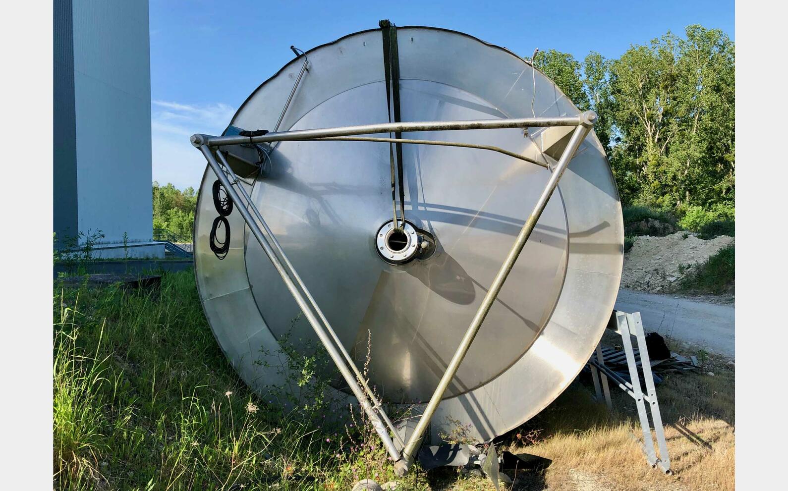 Cuve inox - Agit&eacute;e isol&eacute;e 200 HL (20 000 litres) PIERRE GUERIN