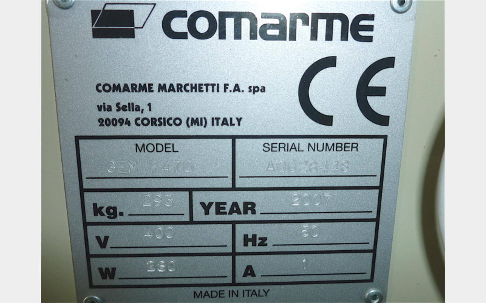 Scotcheuse COMARME GEM F470