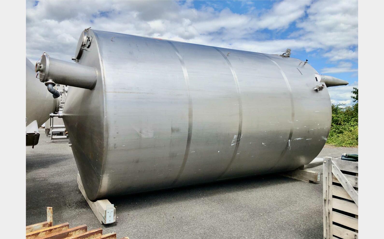 Stainless steel tank - Closed 312 HL (31 200 liters) ALFA LAVAL