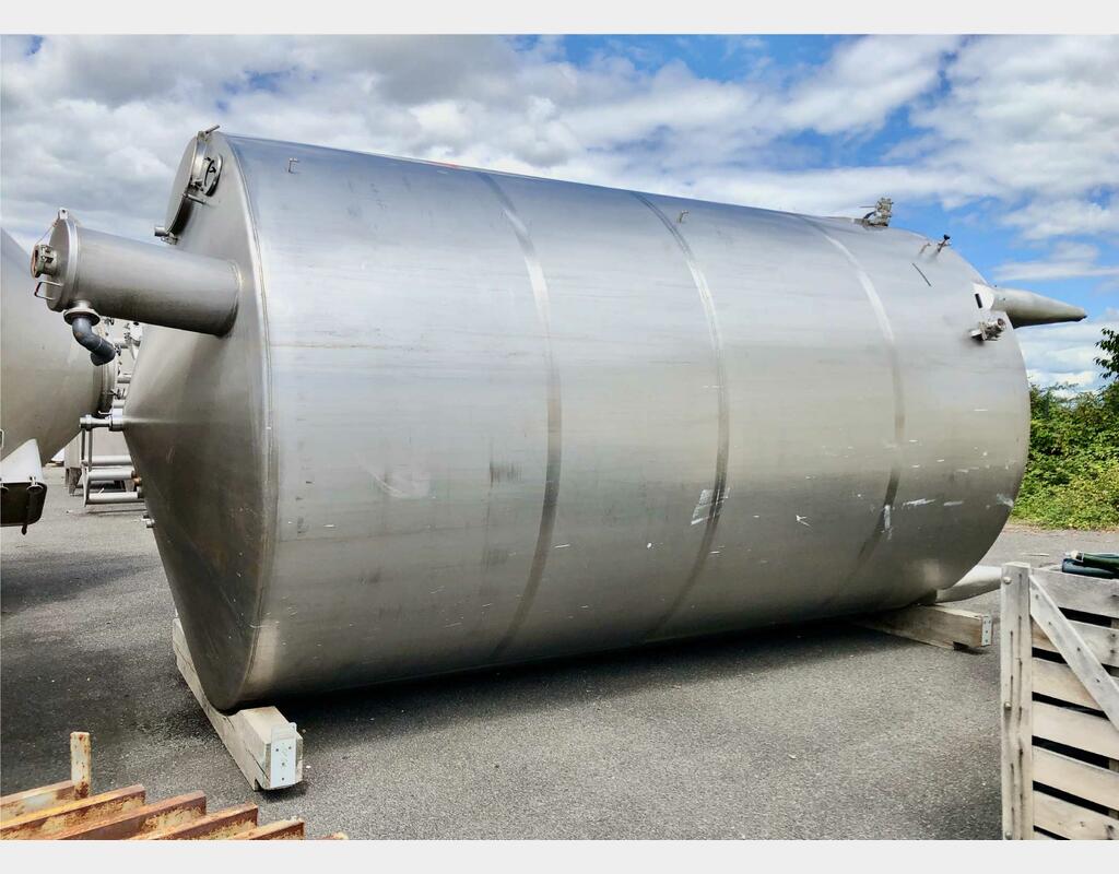 Cuve inox - Fond conique 312 HL (31 200 litres) ALFA LAVAL