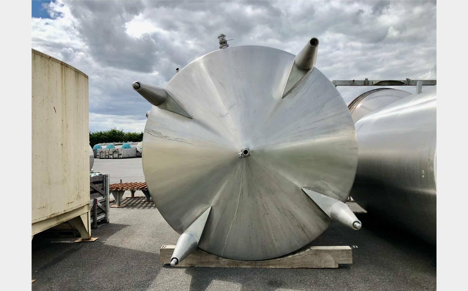 Cuve inox - Fond conique 312 HL (31 200 litres) ALFA LAVAL