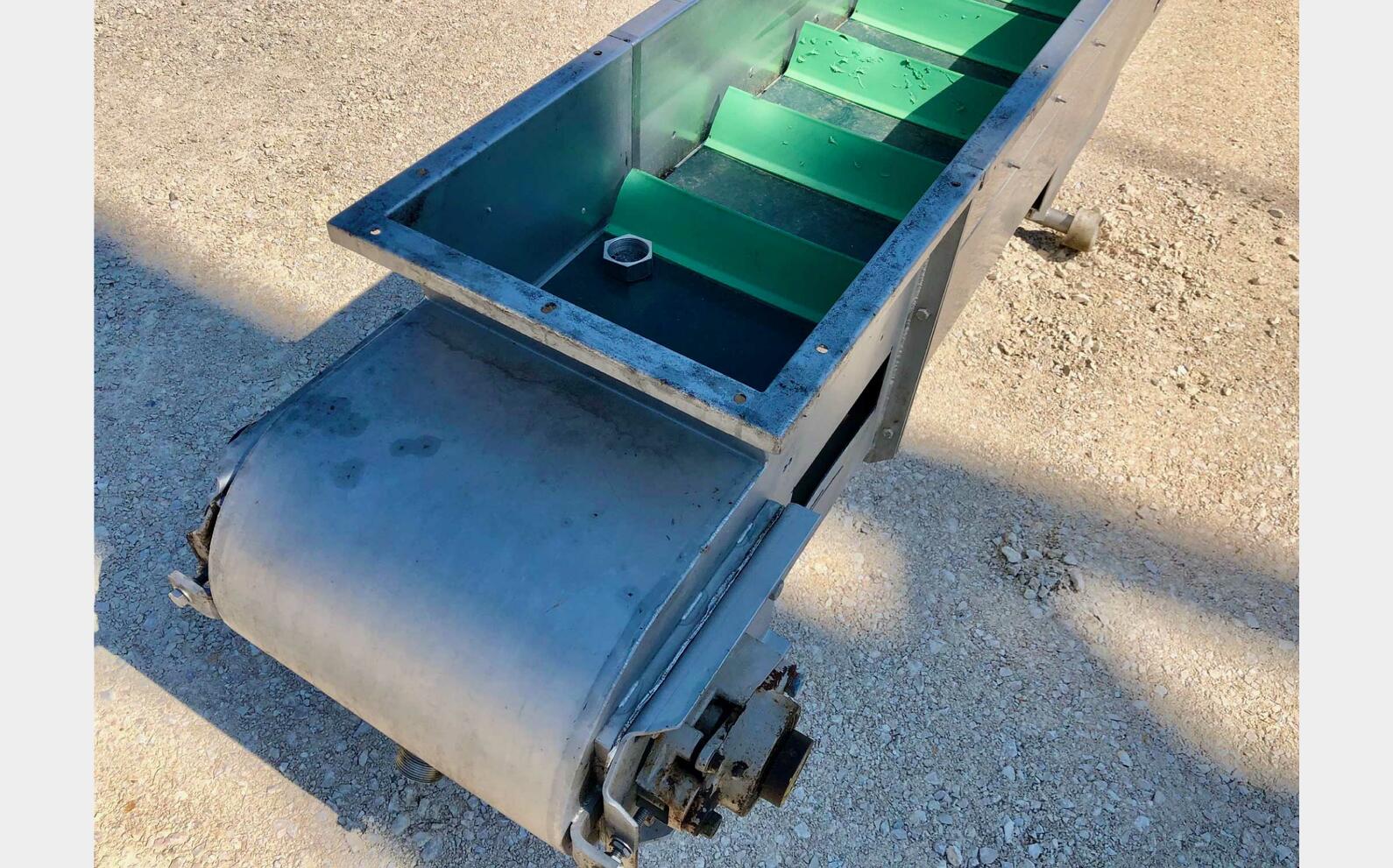 Flat belt conveyor 12 meters BUCHER