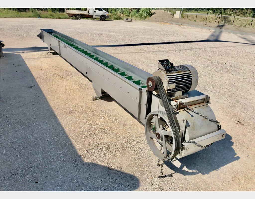 Flat belt conveyor