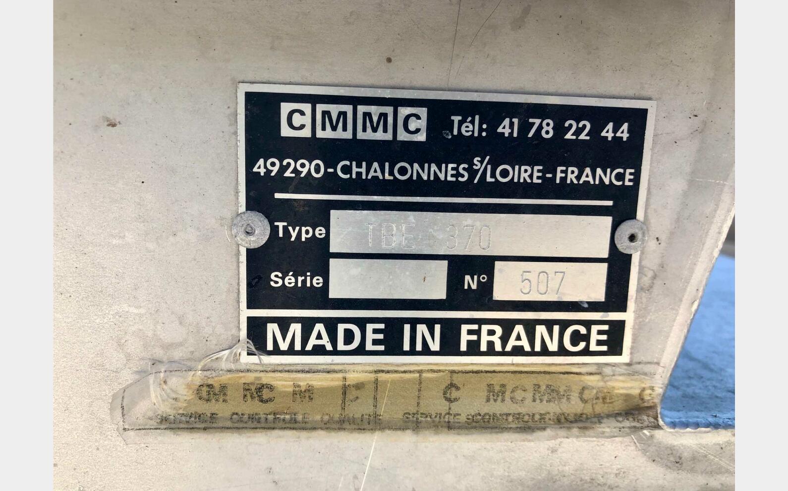Tapis plat &agrave; bande 12 m&egrave;tres BUCHER