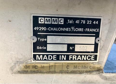 Tapis plat &agrave; bande 12 m&egrave;tres BUCHER