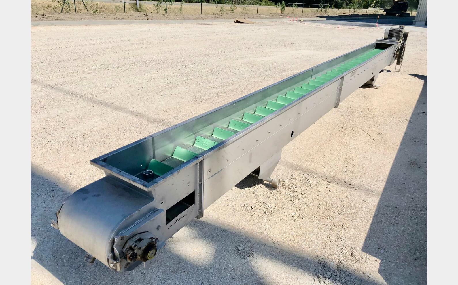 Flat belt conveyor 12 meters BUCHER