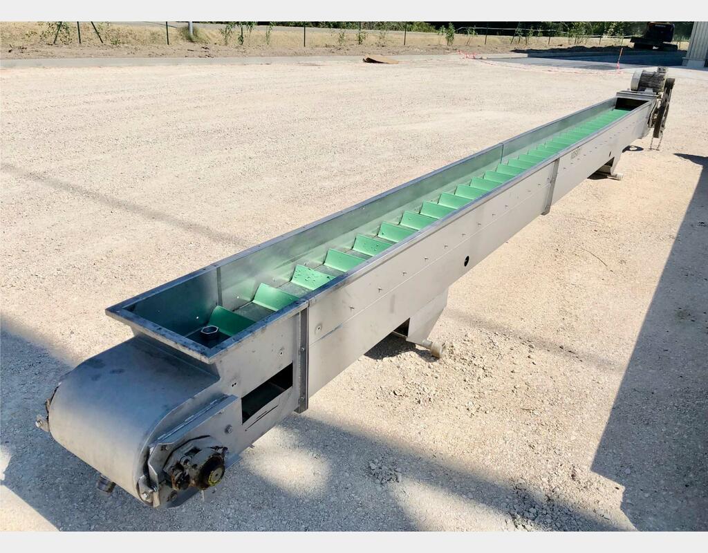 Flat belt conveyor