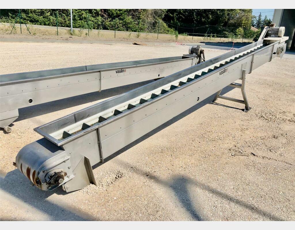 Cleat conveyor - 7 meters