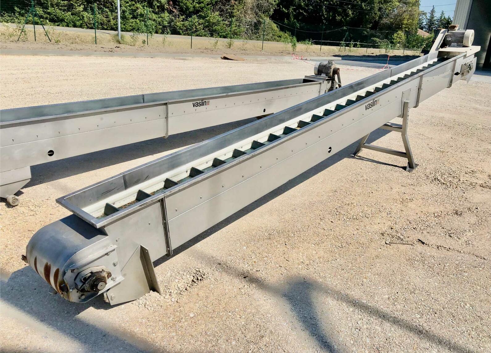 Cleat conveyor - 7 meters
