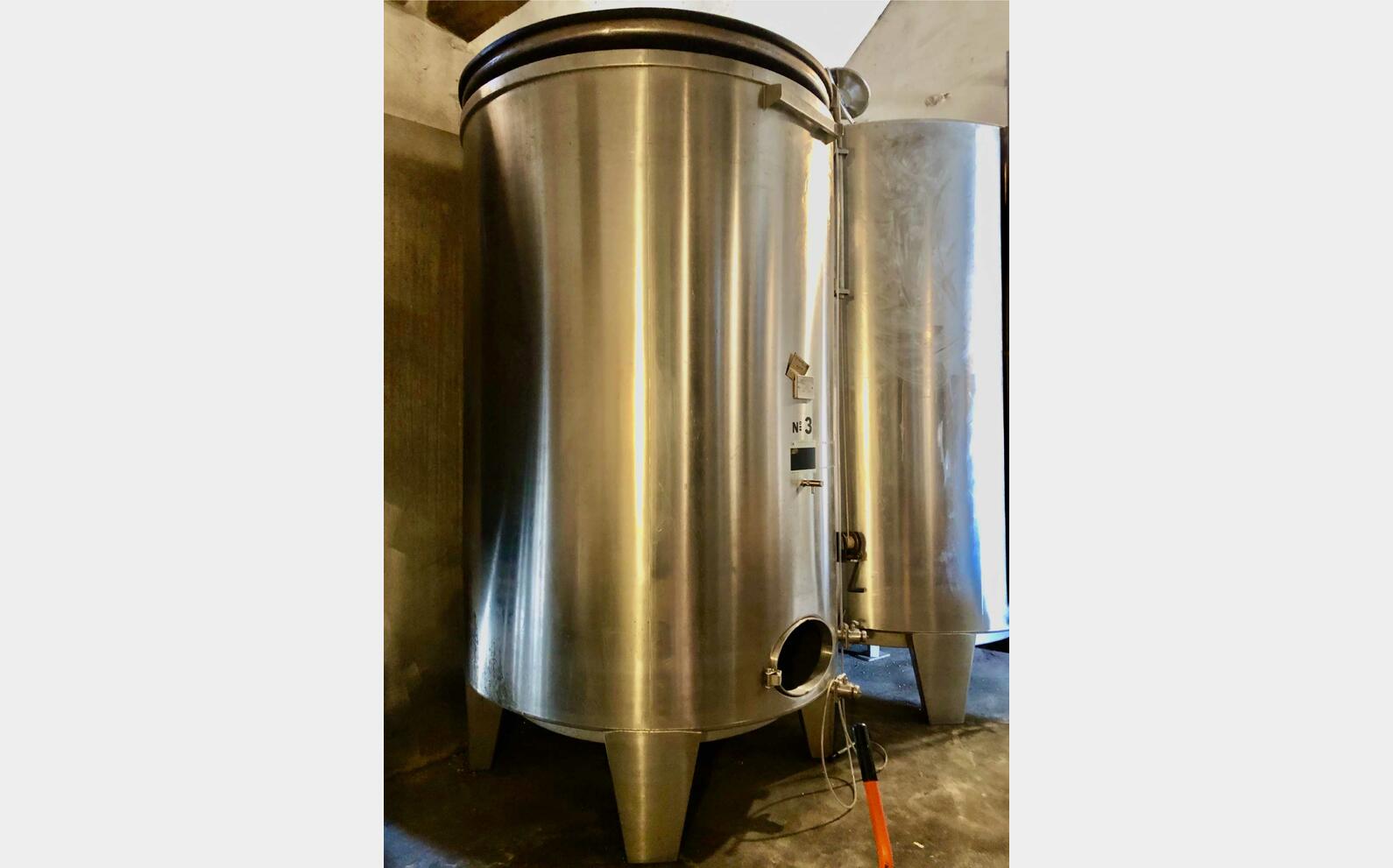 Cuve inox - Chapeau flottant 75 HL (7 500 litres) CTM