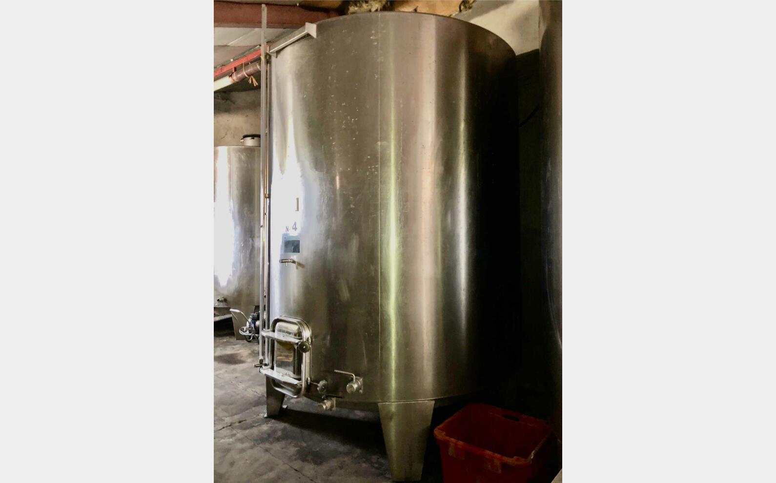 Cuve inox - Ferm&eacute;e 122 HL (12 200 litres) CTM
