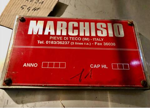 Stainless steel tank - Floating cap 75 HL (7 500 liters) MARCHISIO
