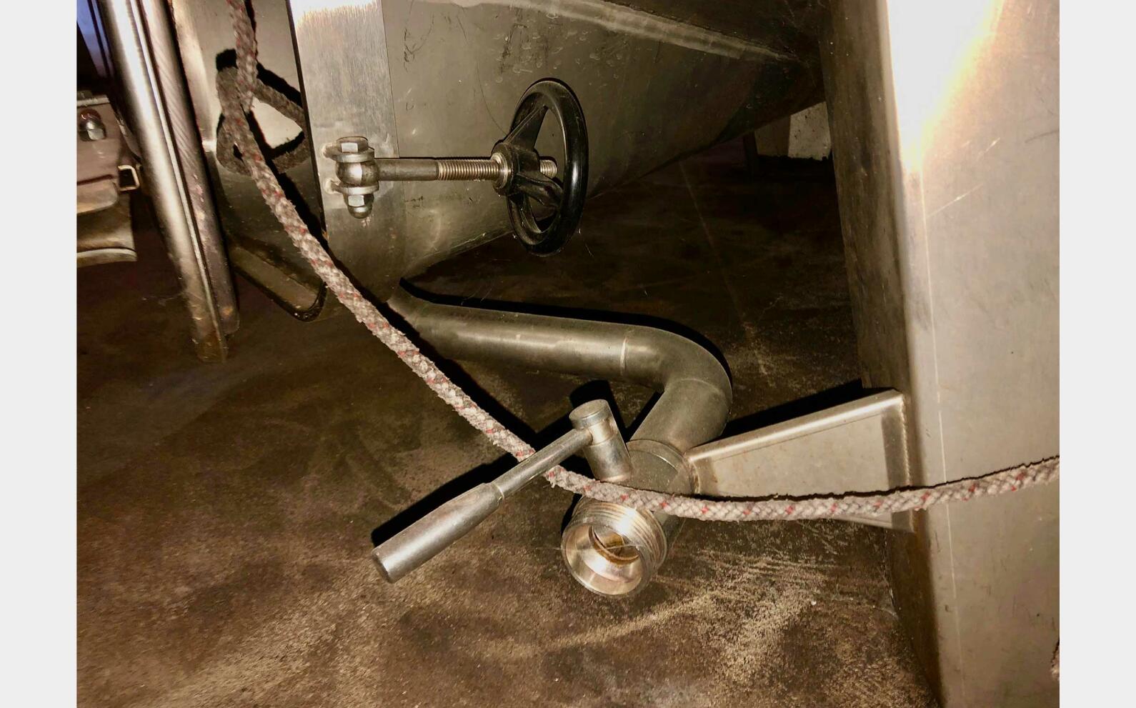 Stainless steel tank - Floating cap 75 HL (7 500 liters) MARCHISIO