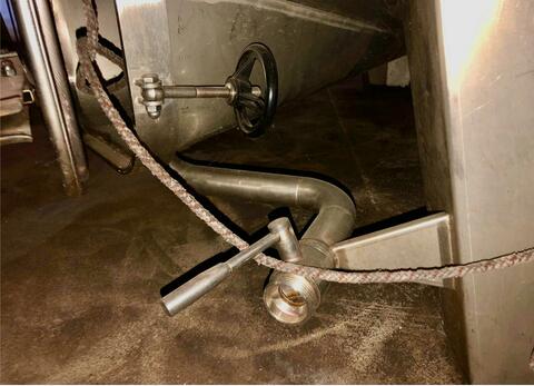 Stainless steel tank - Floating cap 75 HL (7 500 liters) MARCHISIO